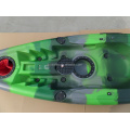 2021 China OEM wholesale no Inflatable foldable cheap ocean plastic canoe for sale single kayak